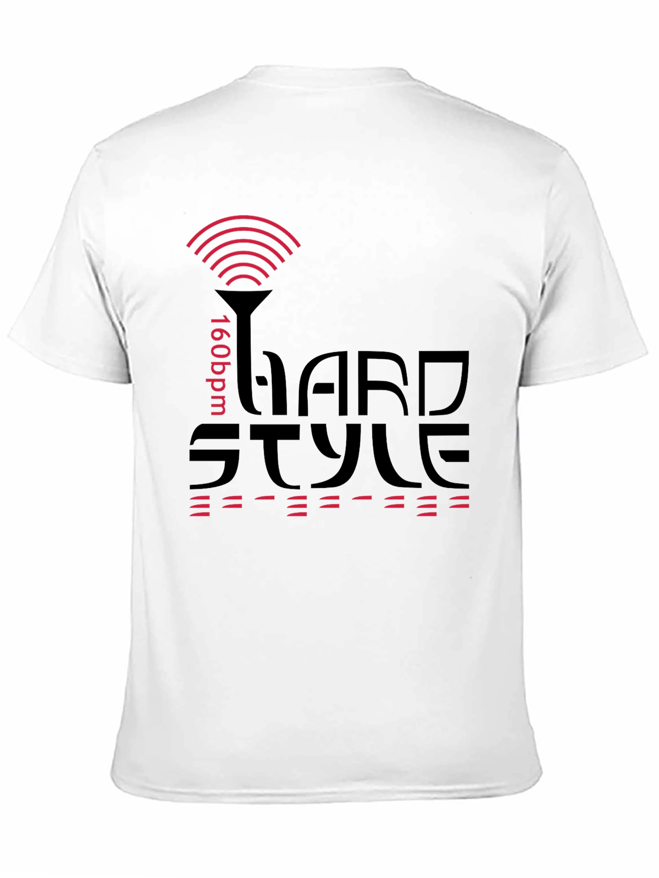 Hardstyle 160 BPM T-Shirt - Black EDM Rave Tee