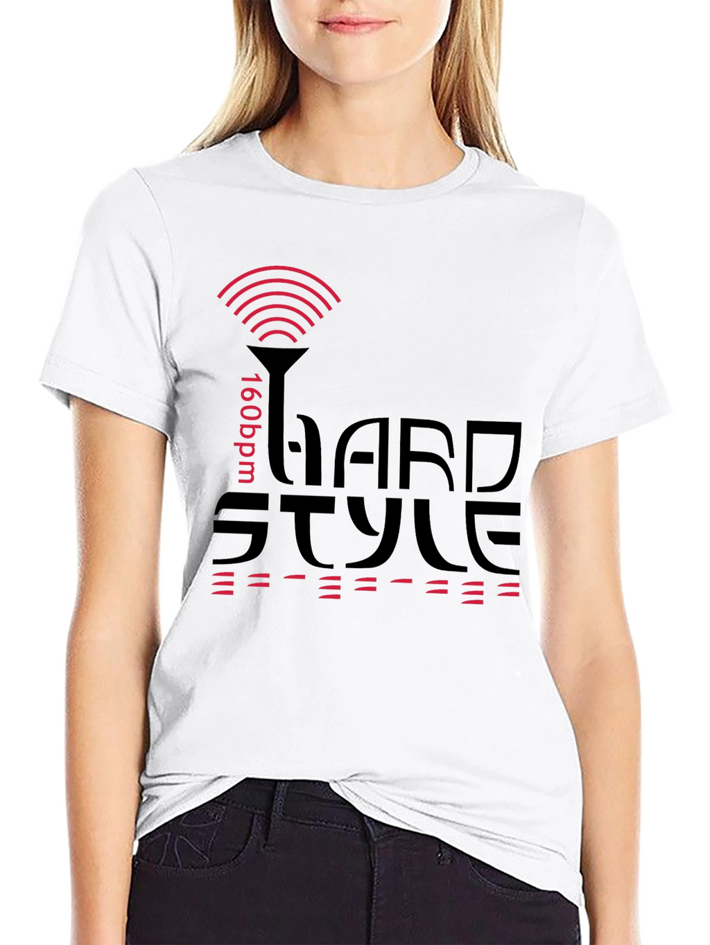 Hardstyle 160 BPM T-Shirt - Black EDM Rave Tee