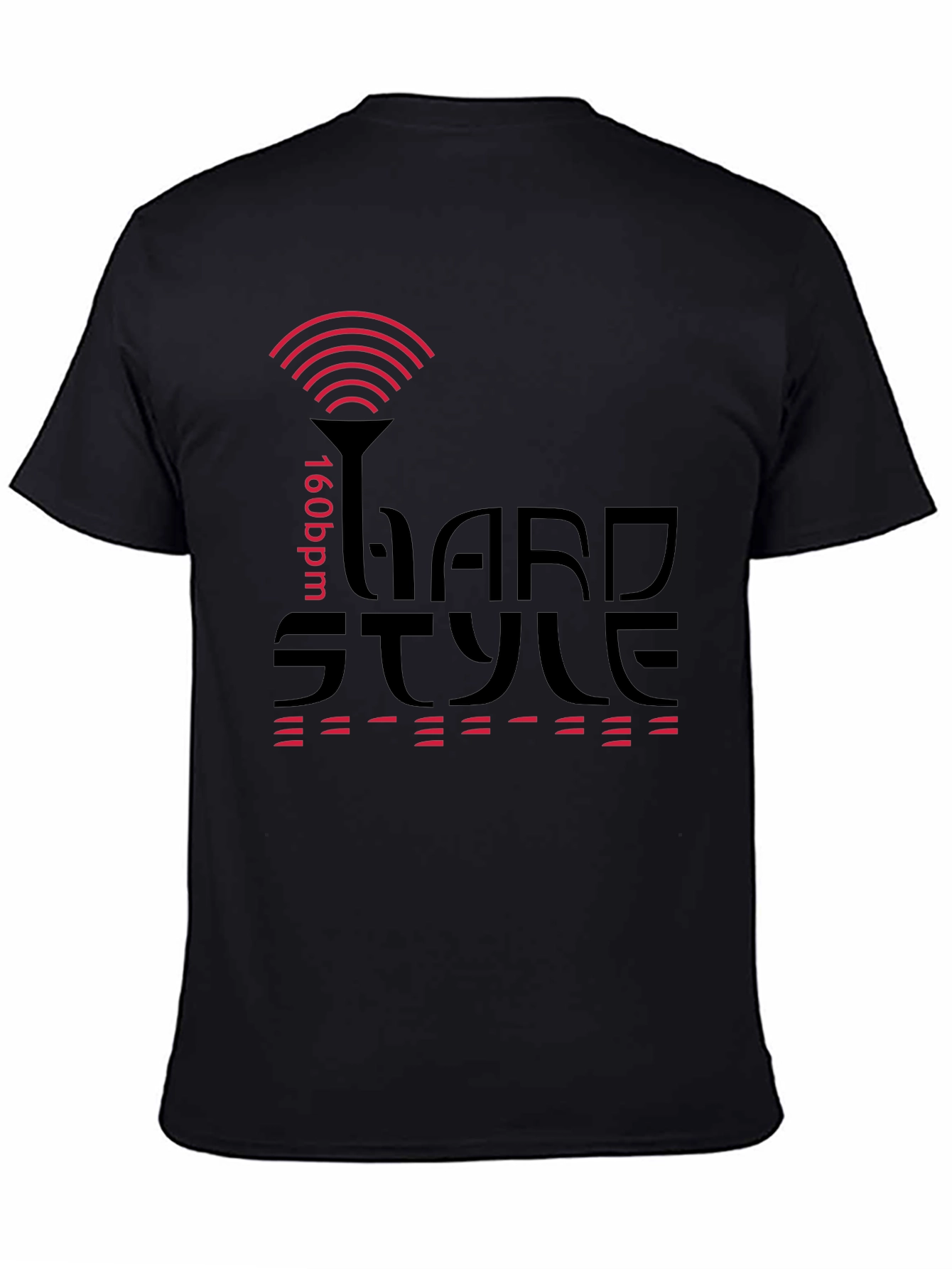 Hardstyle 160 BPM T-Shirt - Black EDM Rave Tee