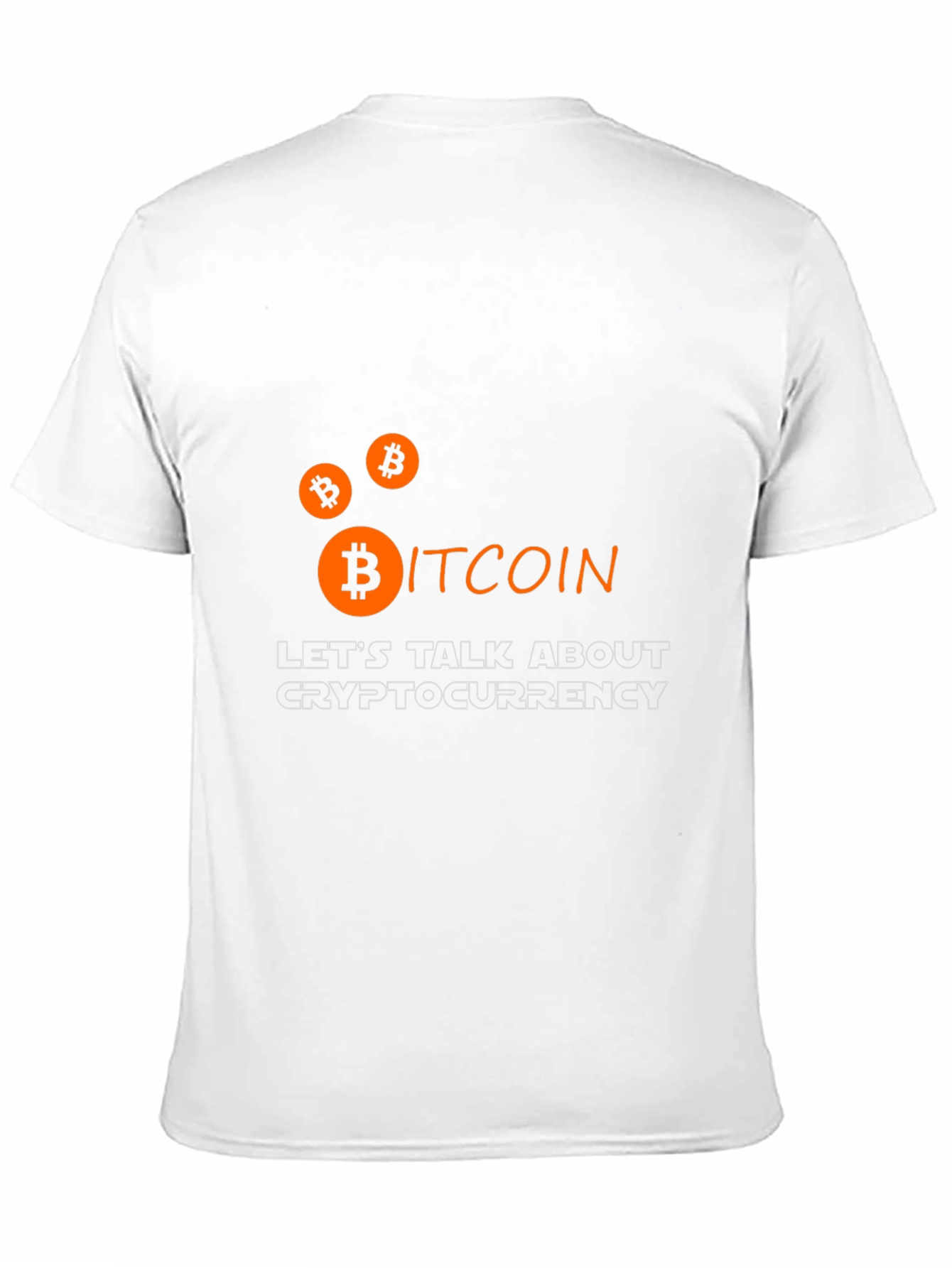 Bitcoin Cryptocurrency Graphic Tee - Black