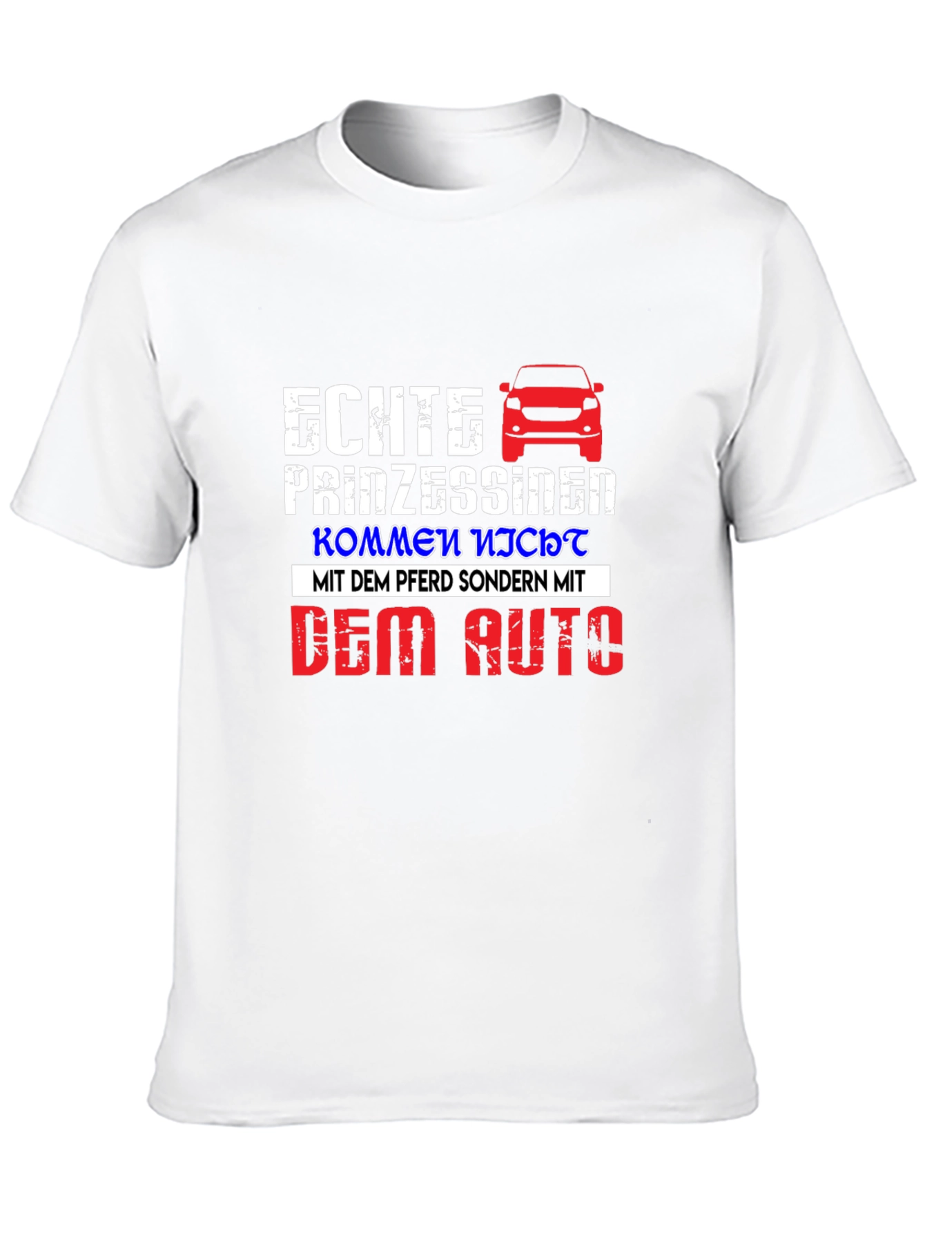 Echte Prinzessinen Car Graphic T-Shirt