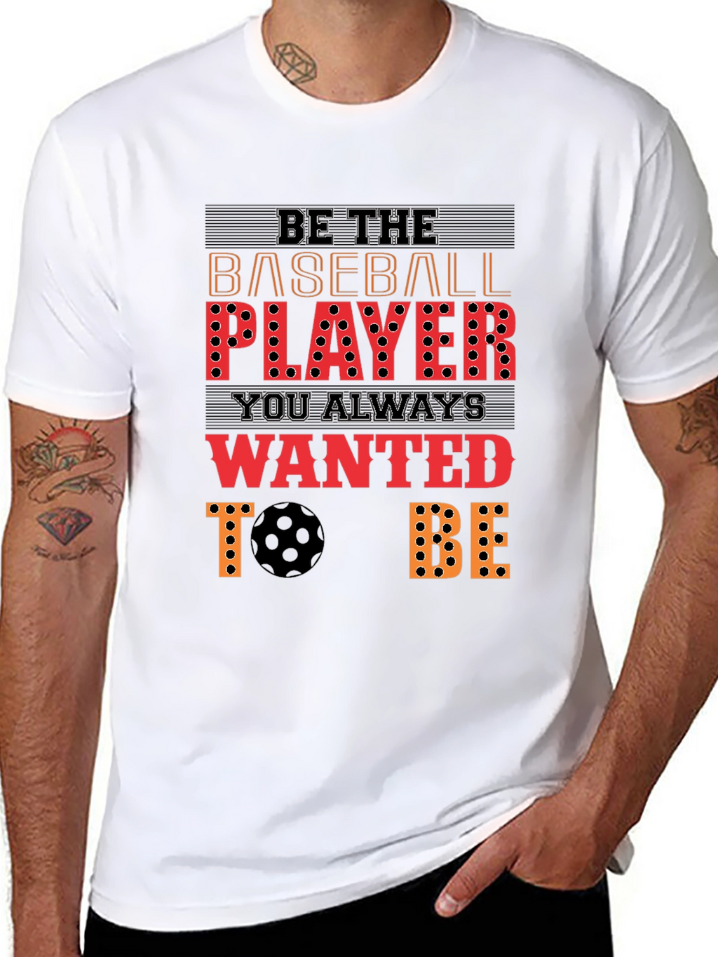 Be the Baseball Player T-Shirt