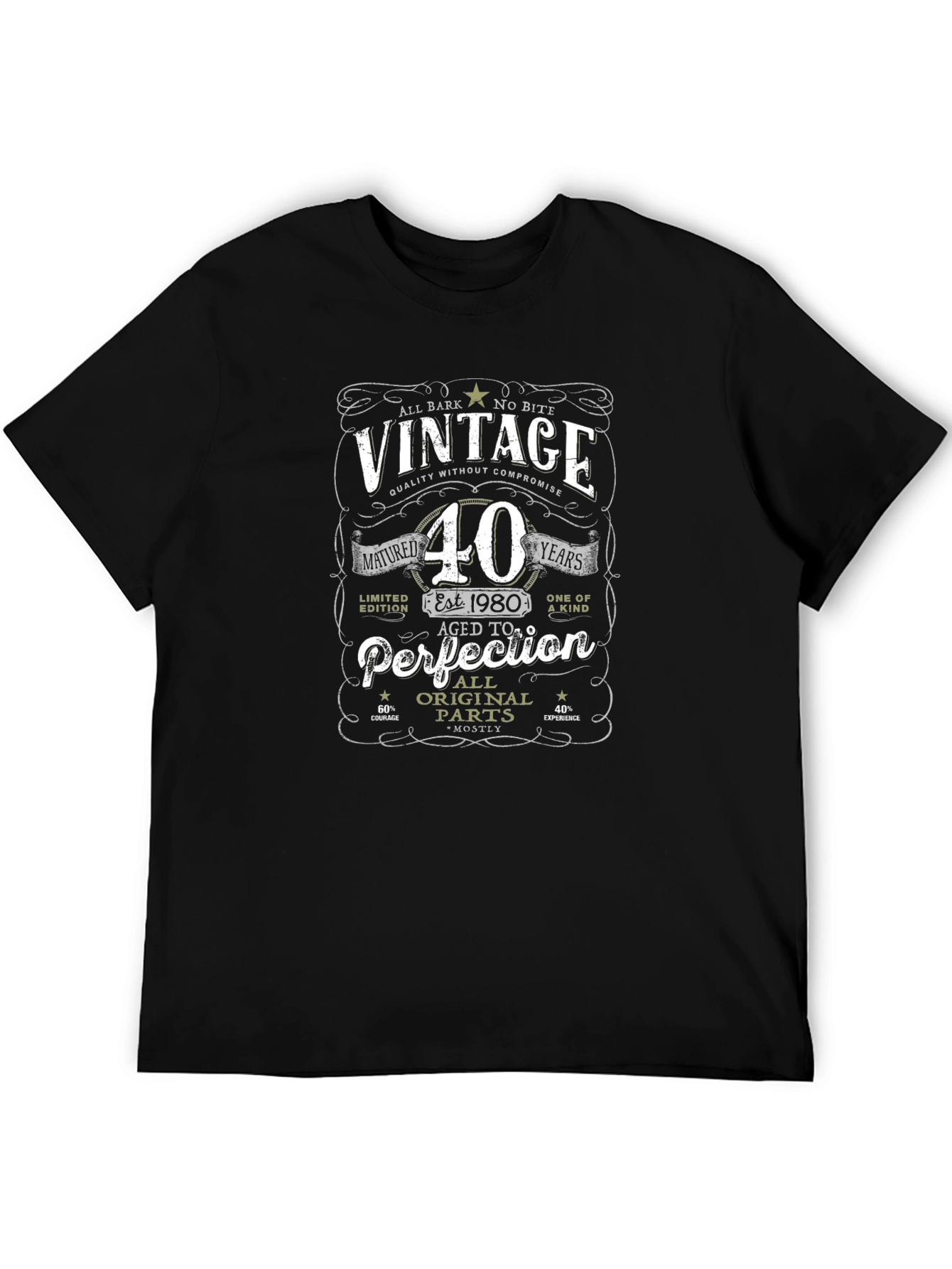 Vintage 1980 40th Birthday T-Shirt