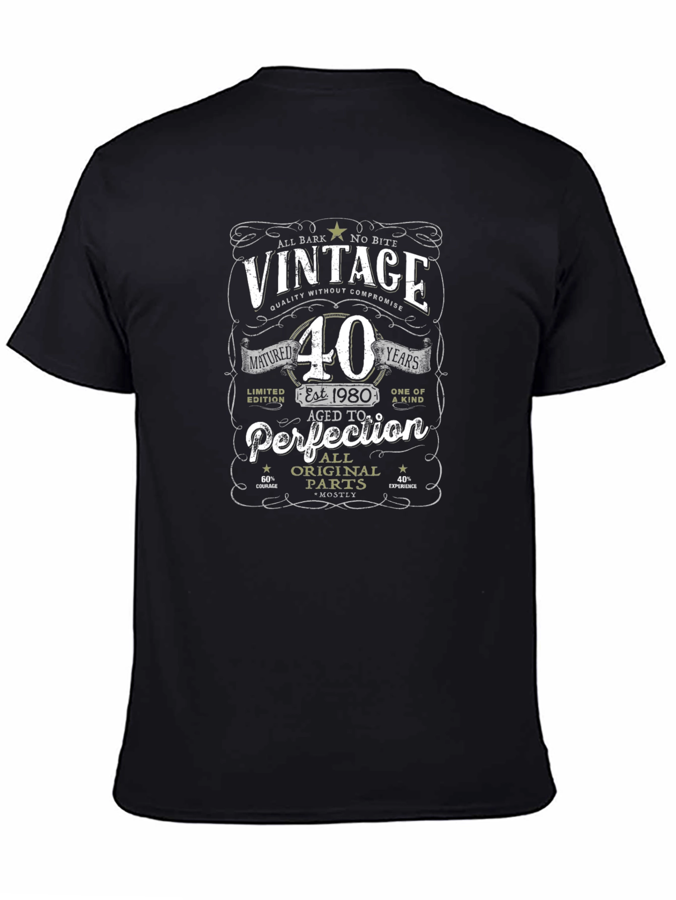 Vintage 1980 40th Birthday T-Shirt