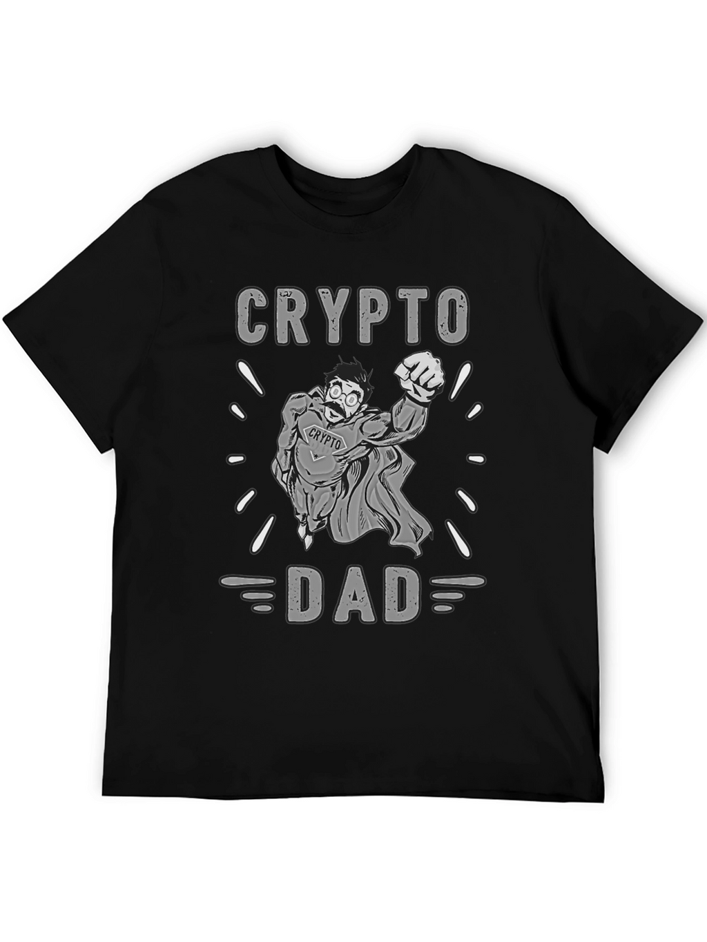 Crypto Dad T-Shirt - Bitcoin Lover Gift