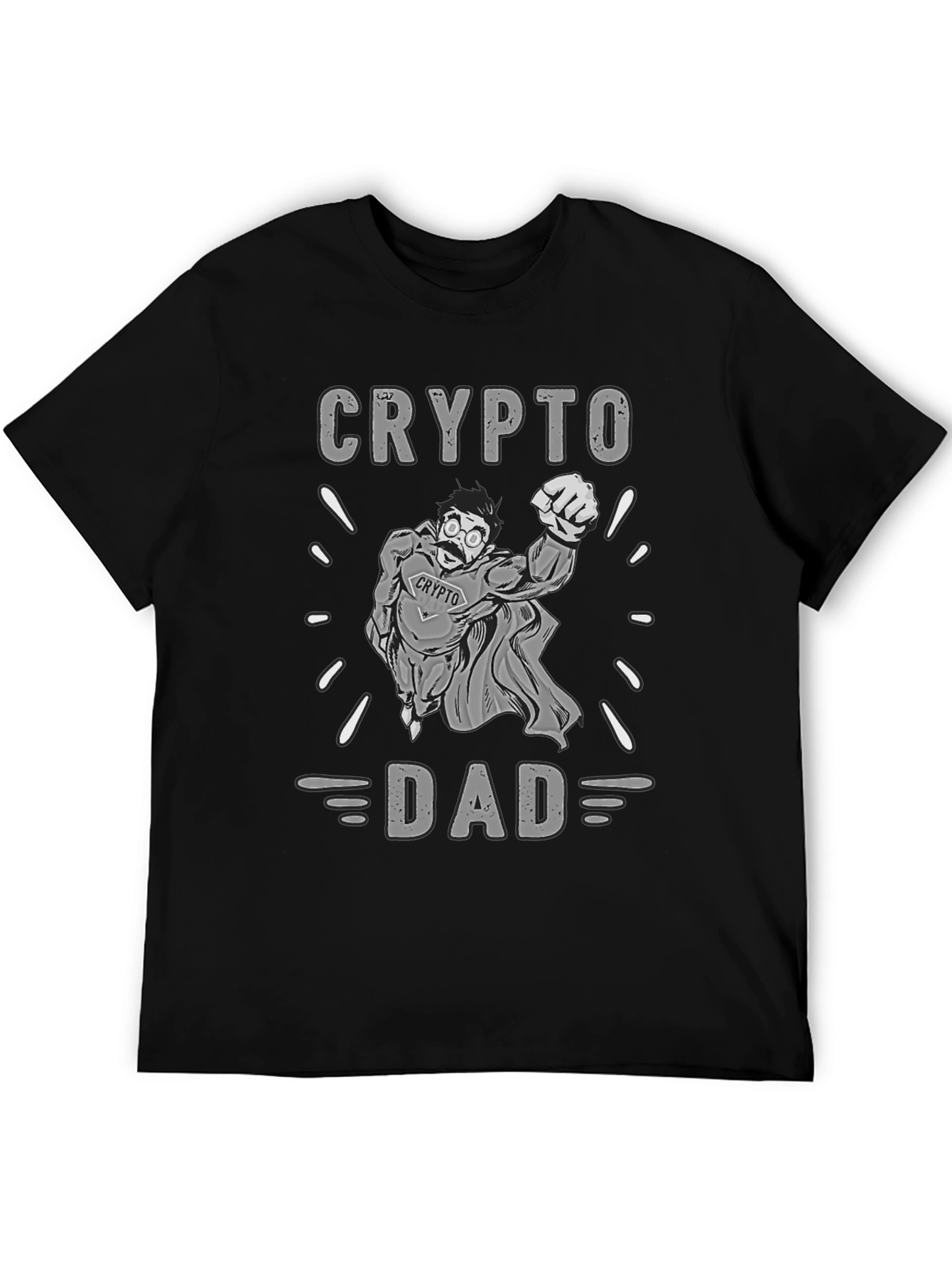 Crypto Dad T-Shirt - Bitcoin Lover Gift