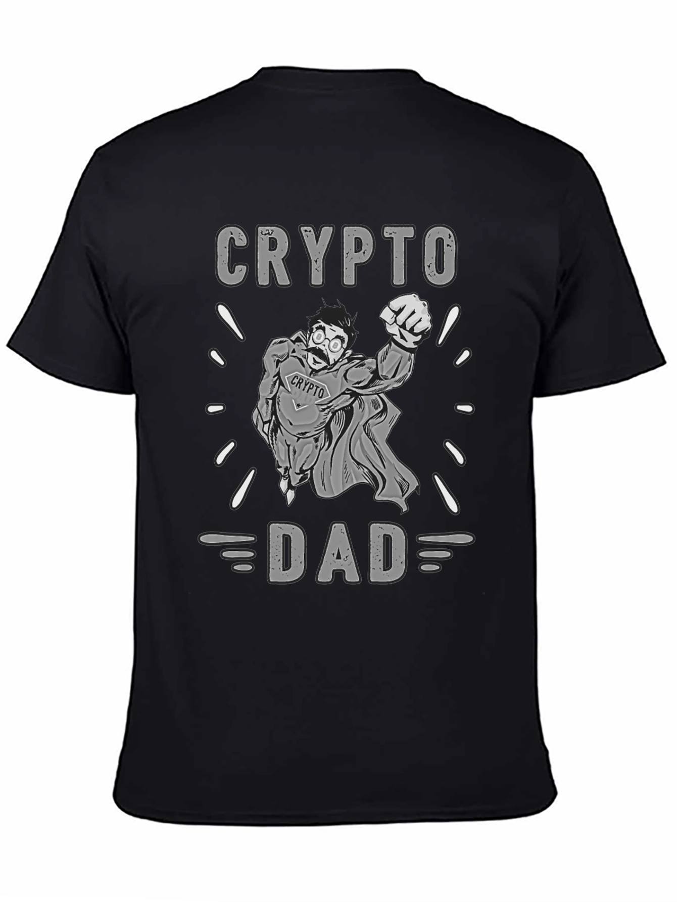 Crypto Dad T-Shirt - Bitcoin Lover Gift