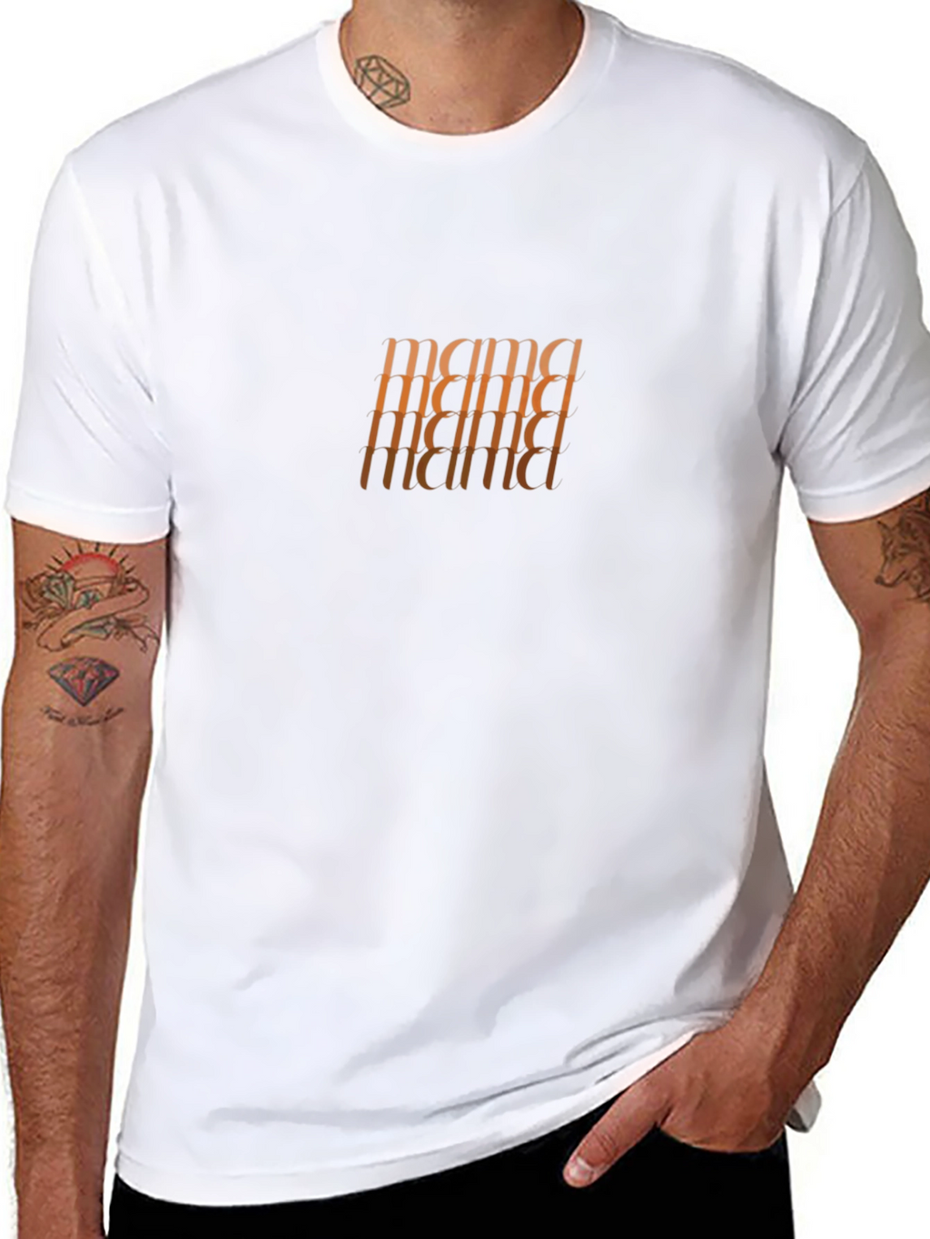 Mama Graphic Tee - Stylish Black Cotton T-Shirt