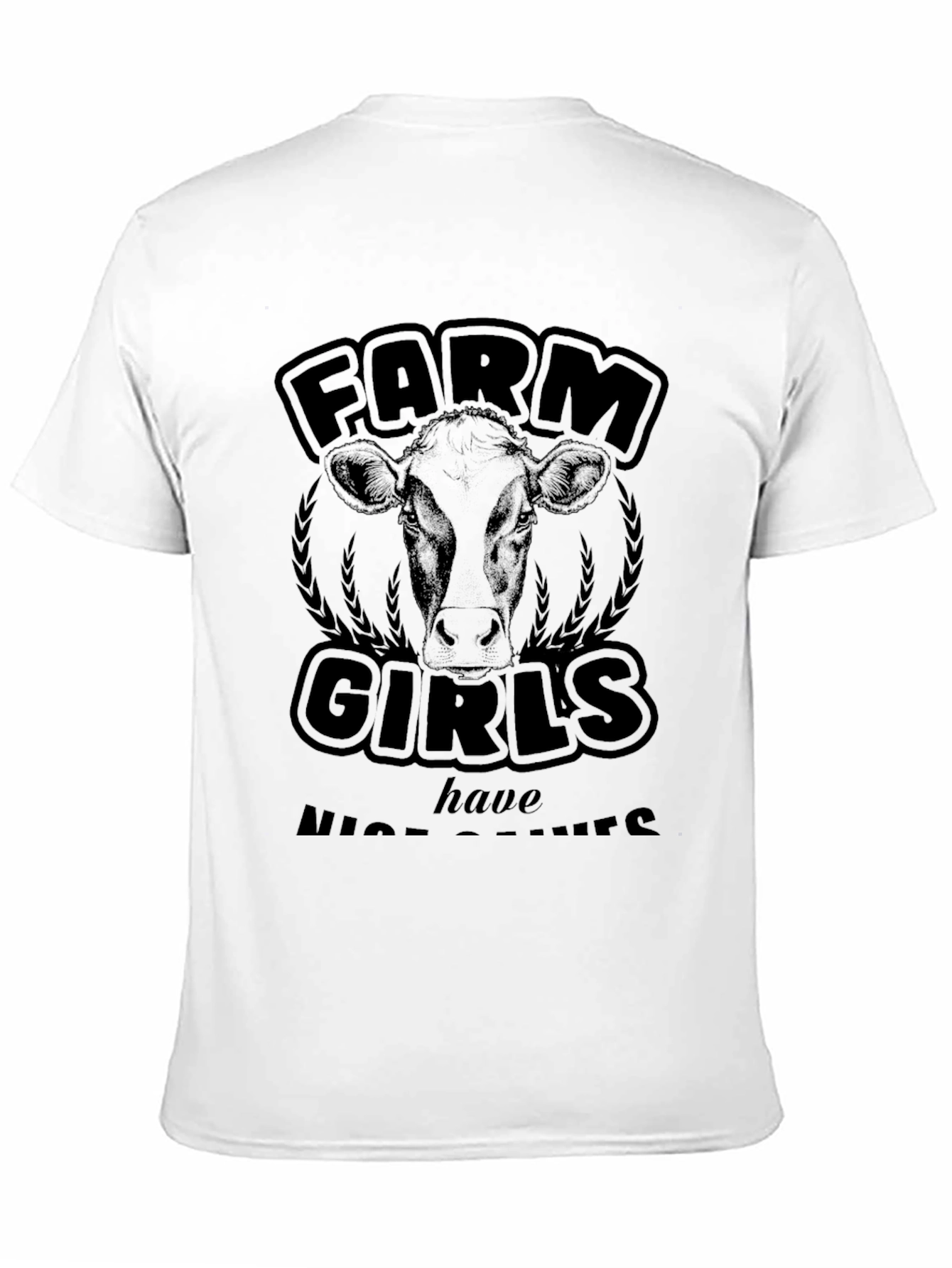 Farm Girls Graphic T-Shirt - Black