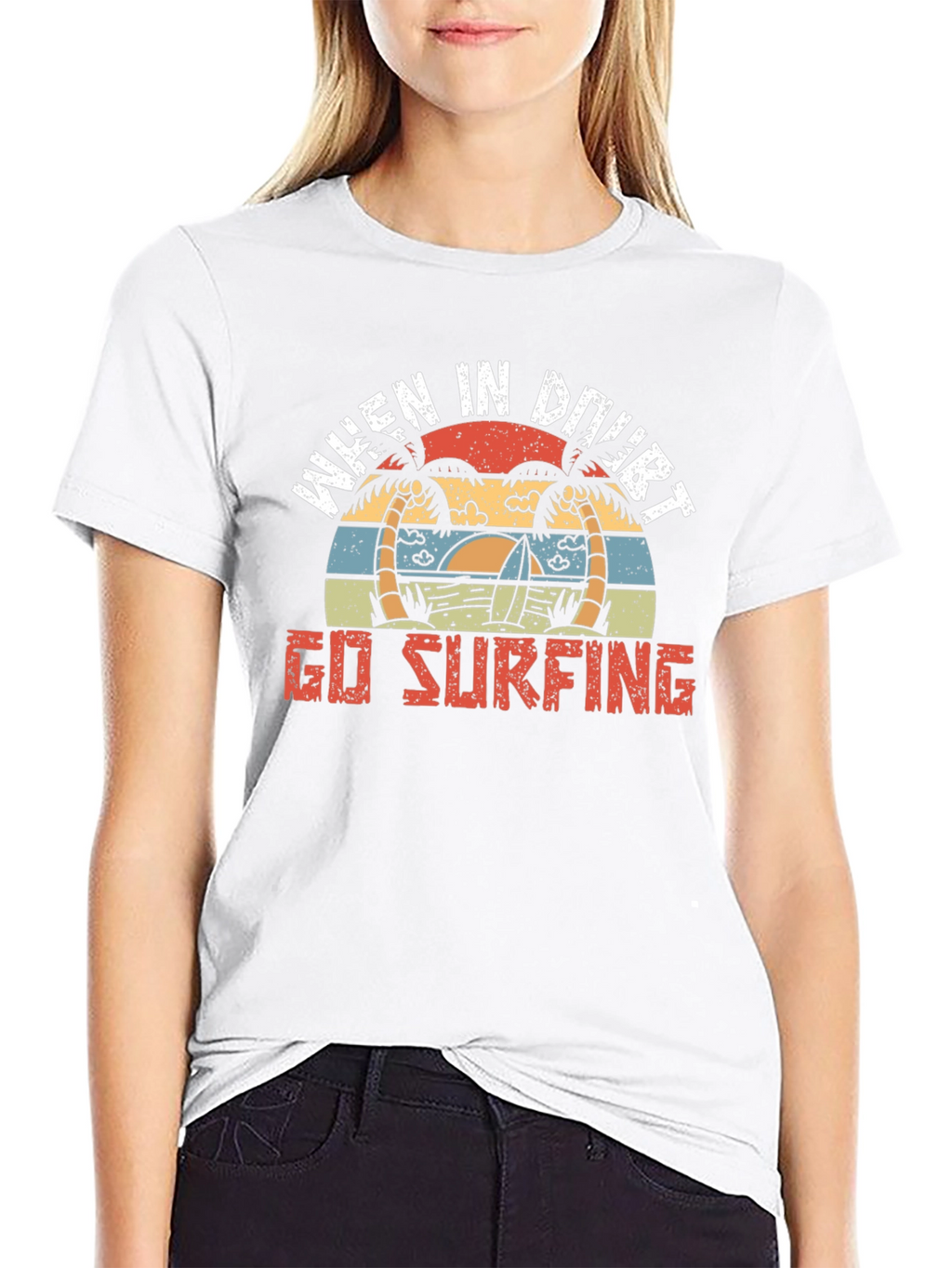 When In Doubt Go Surfing T-Shirt
