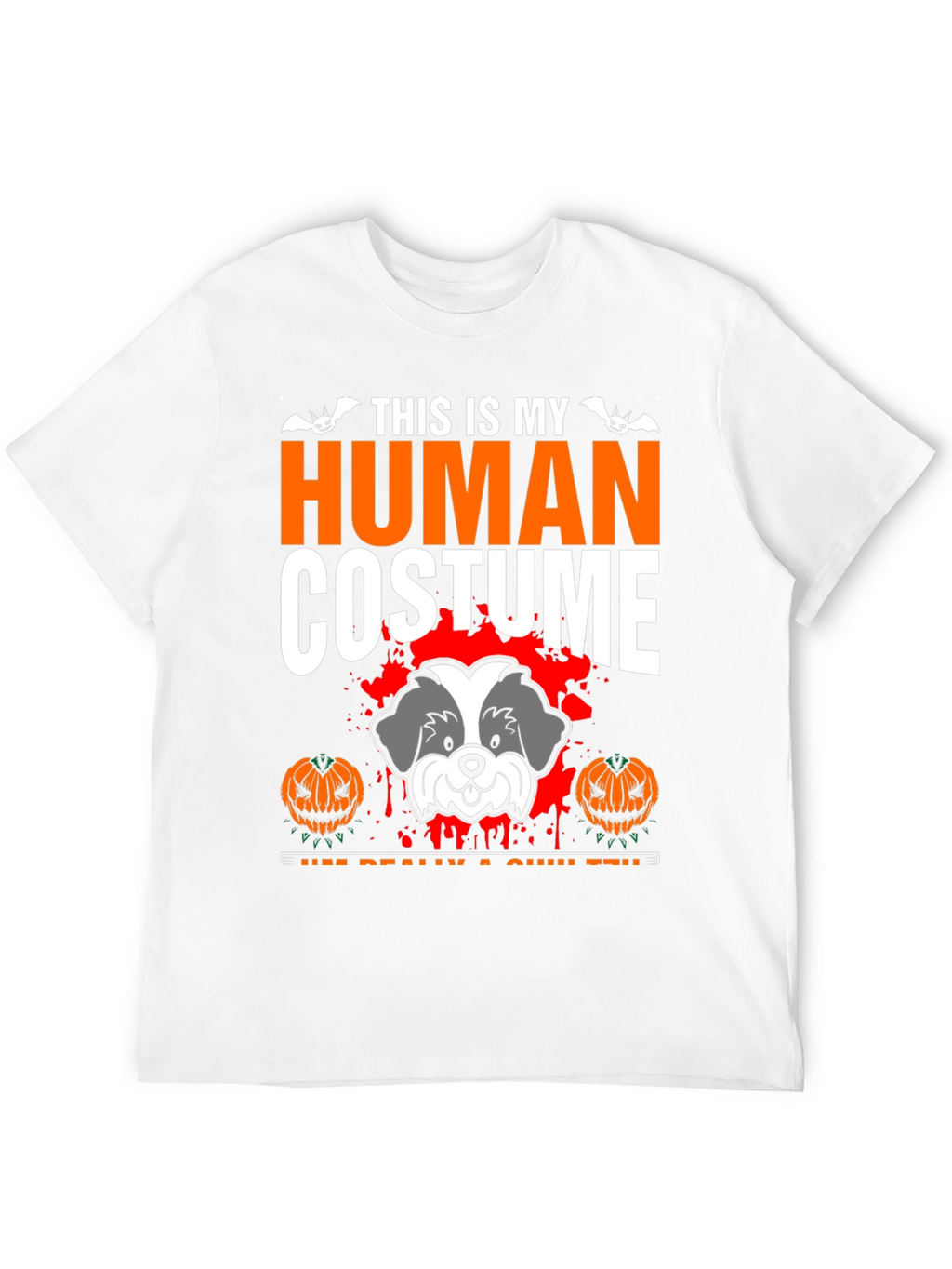 Halloween Dog Costume T-Shirt