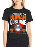 Halloween Dog Costume T-Shirt