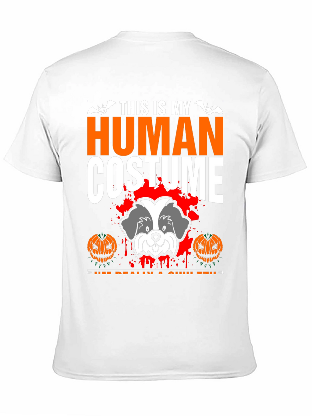 Halloween Dog Costume T-Shirt