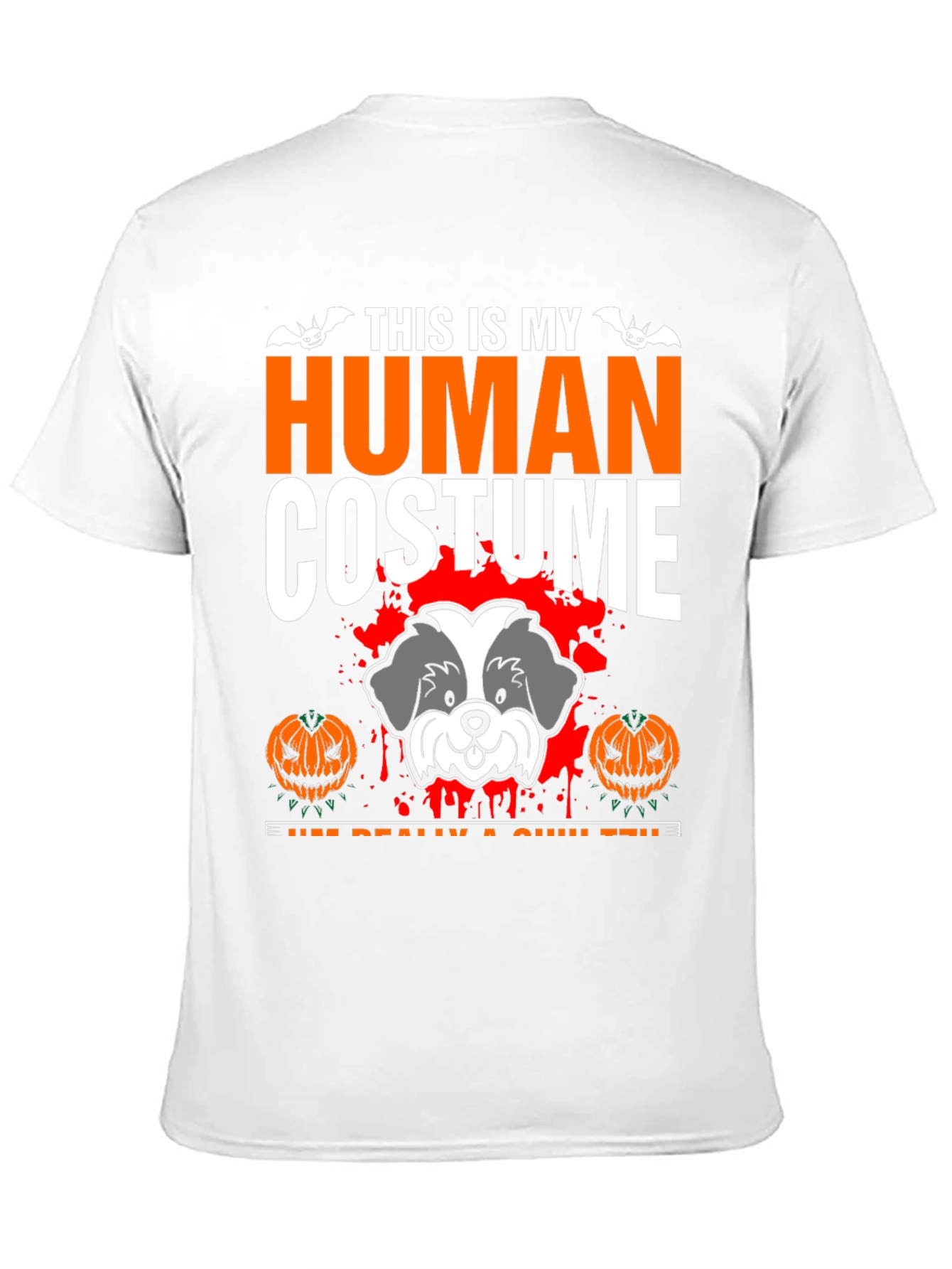 Halloween Dog Costume T-Shirt
