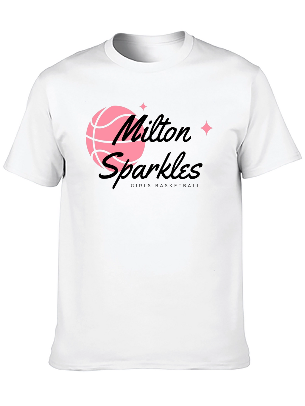 Milton Sparkles Basketball T-Shirt