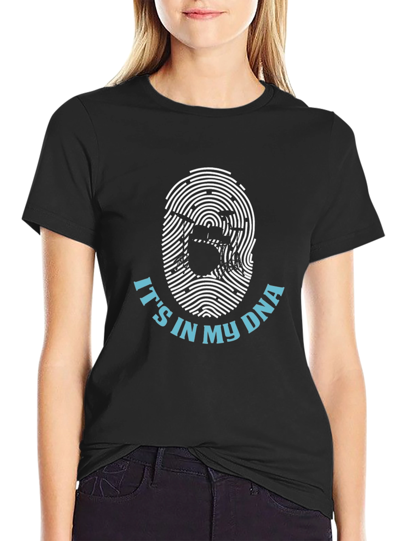 Drumming DNA T-Shirt - Musician Gift