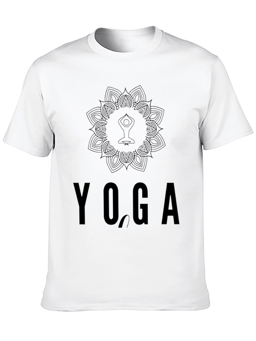 Yoga Mandala Graphic T-Shirt - Unisex