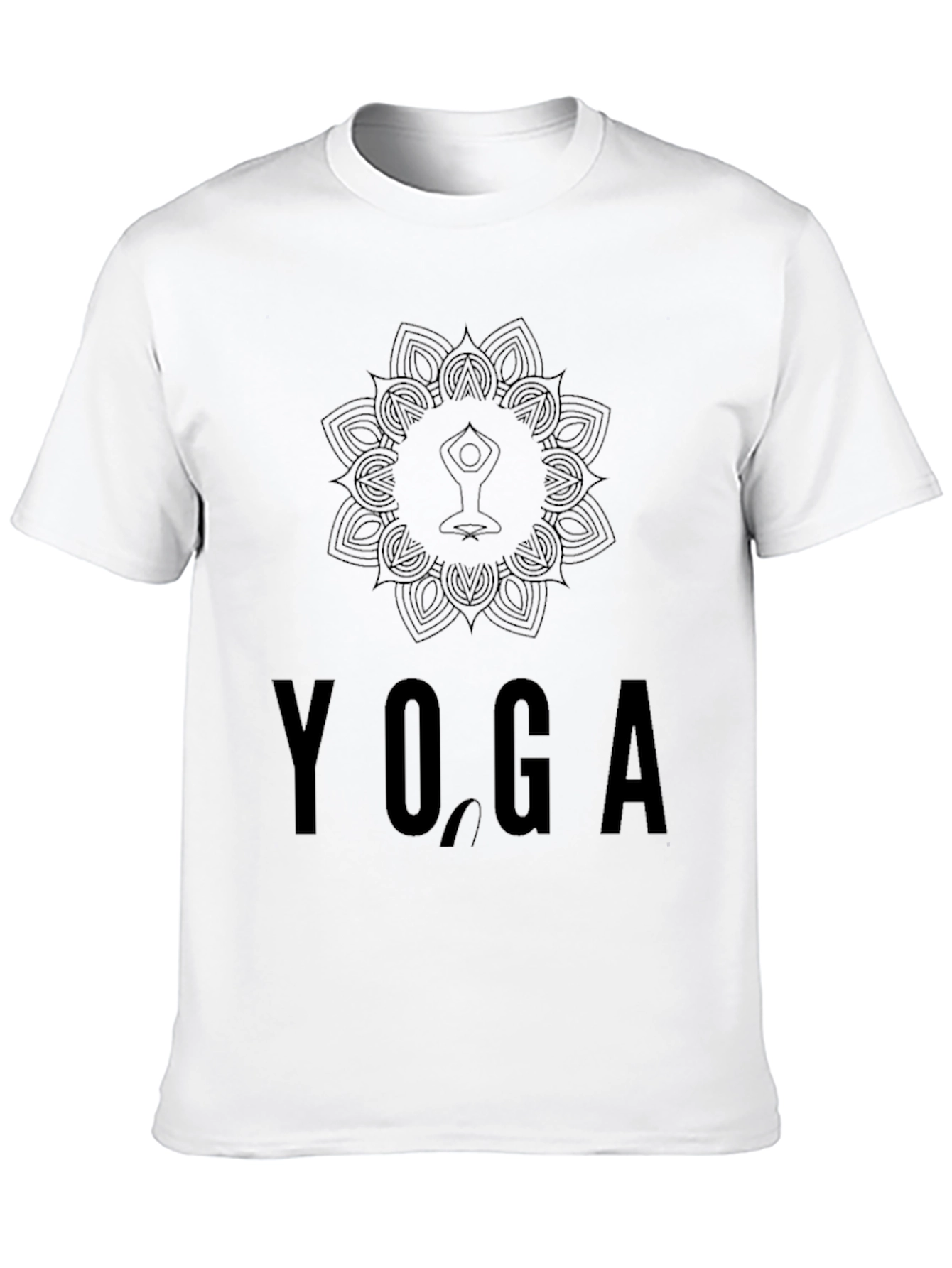 Yoga Mandala Graphic T-Shirt - Unisex