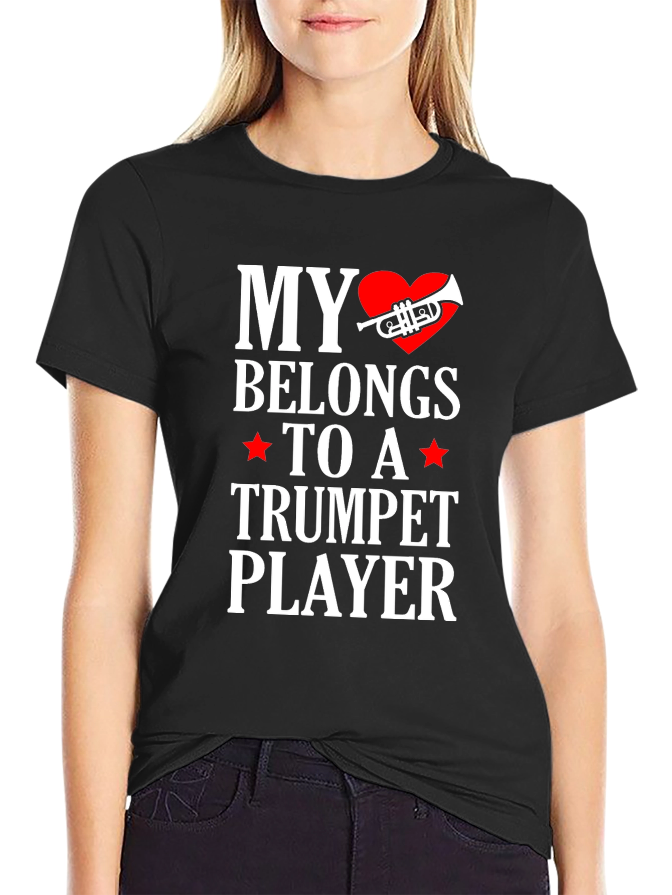My Heart Belongs to a Trumpet Player T-Shirt