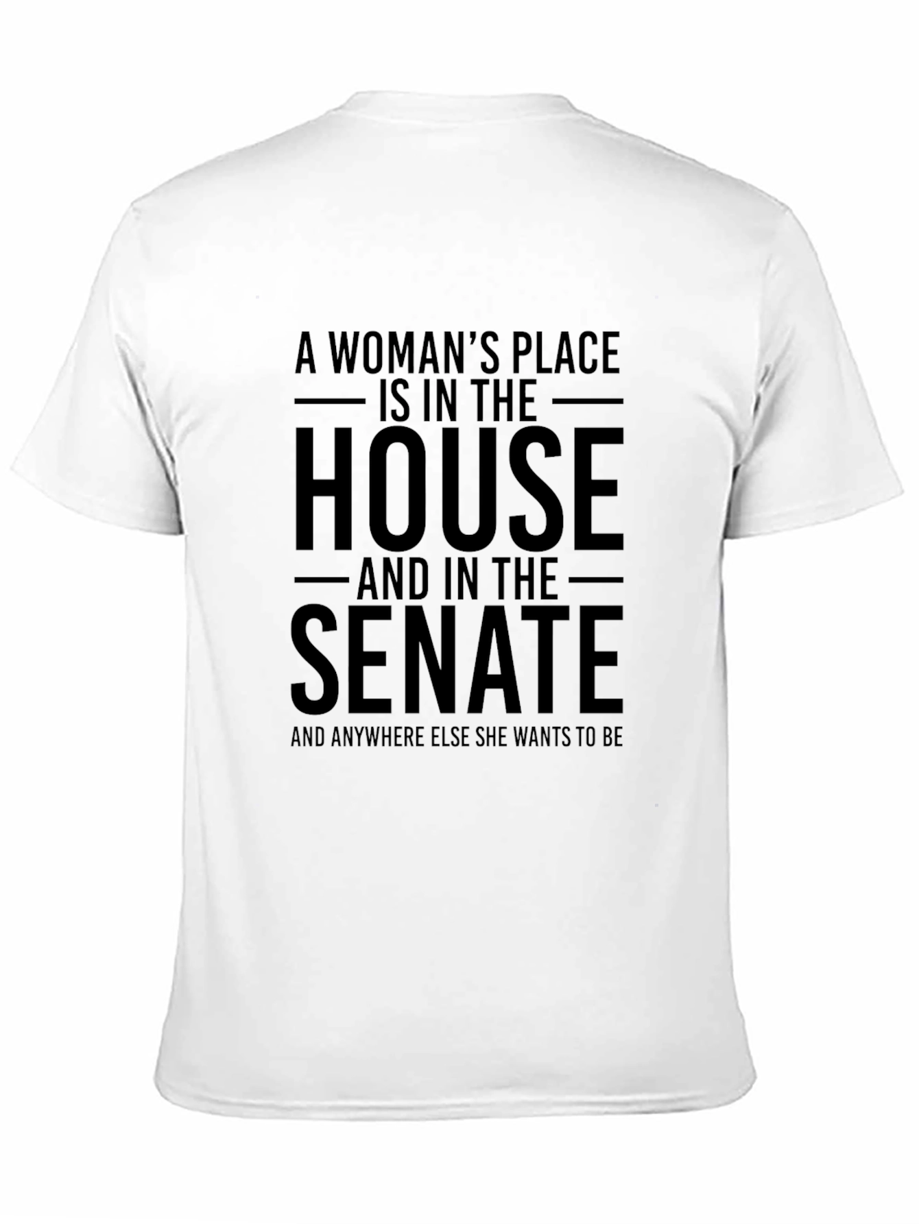 A Womans Place T-Shirt: House & Senate