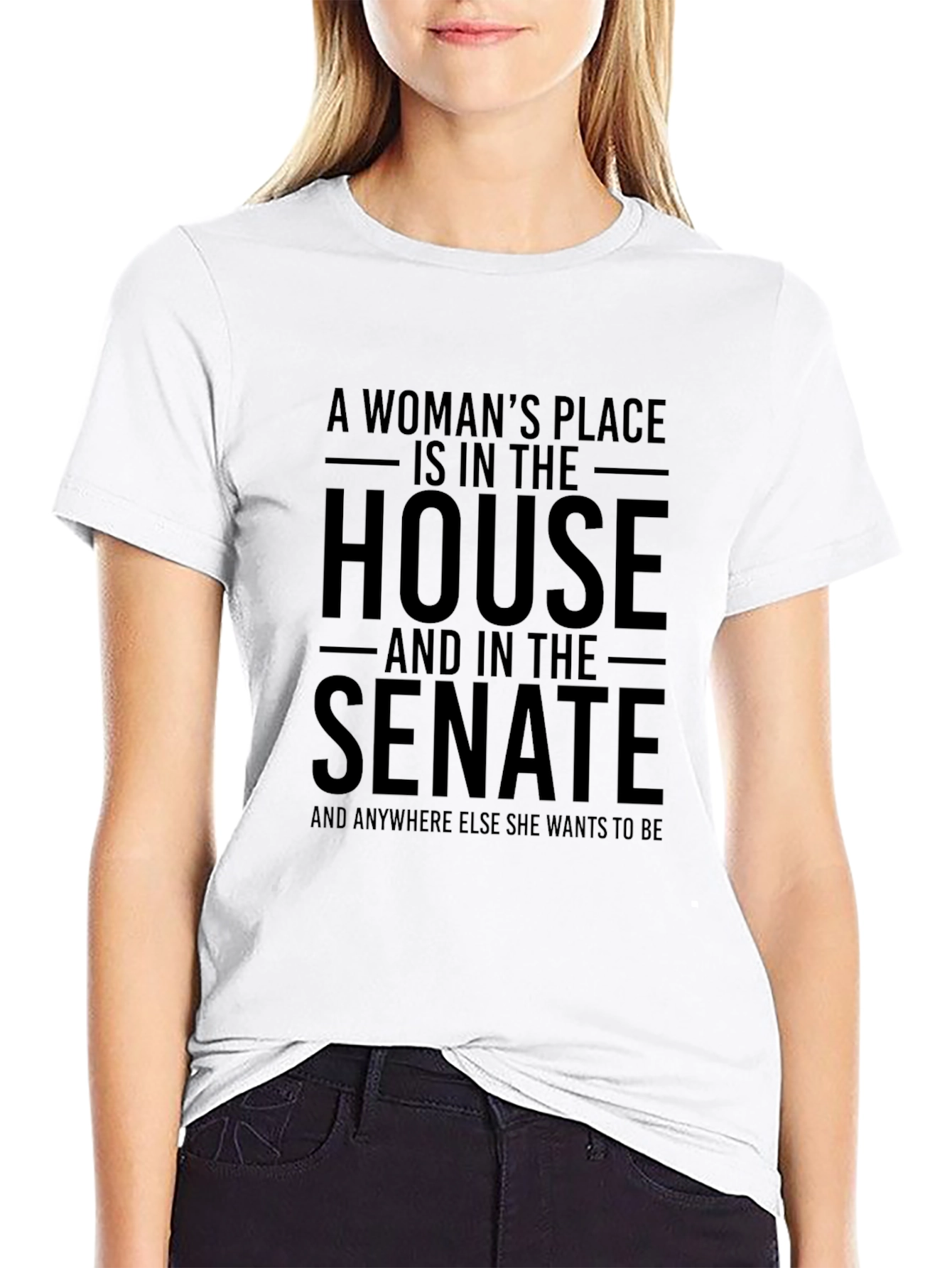 A Womans Place T-Shirt: House & Senate