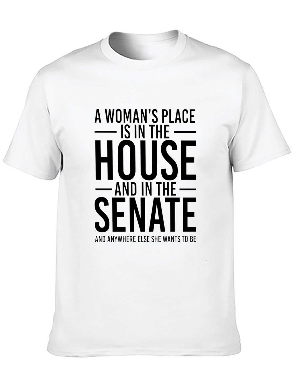 A Womans Place T-Shirt: House & Senate