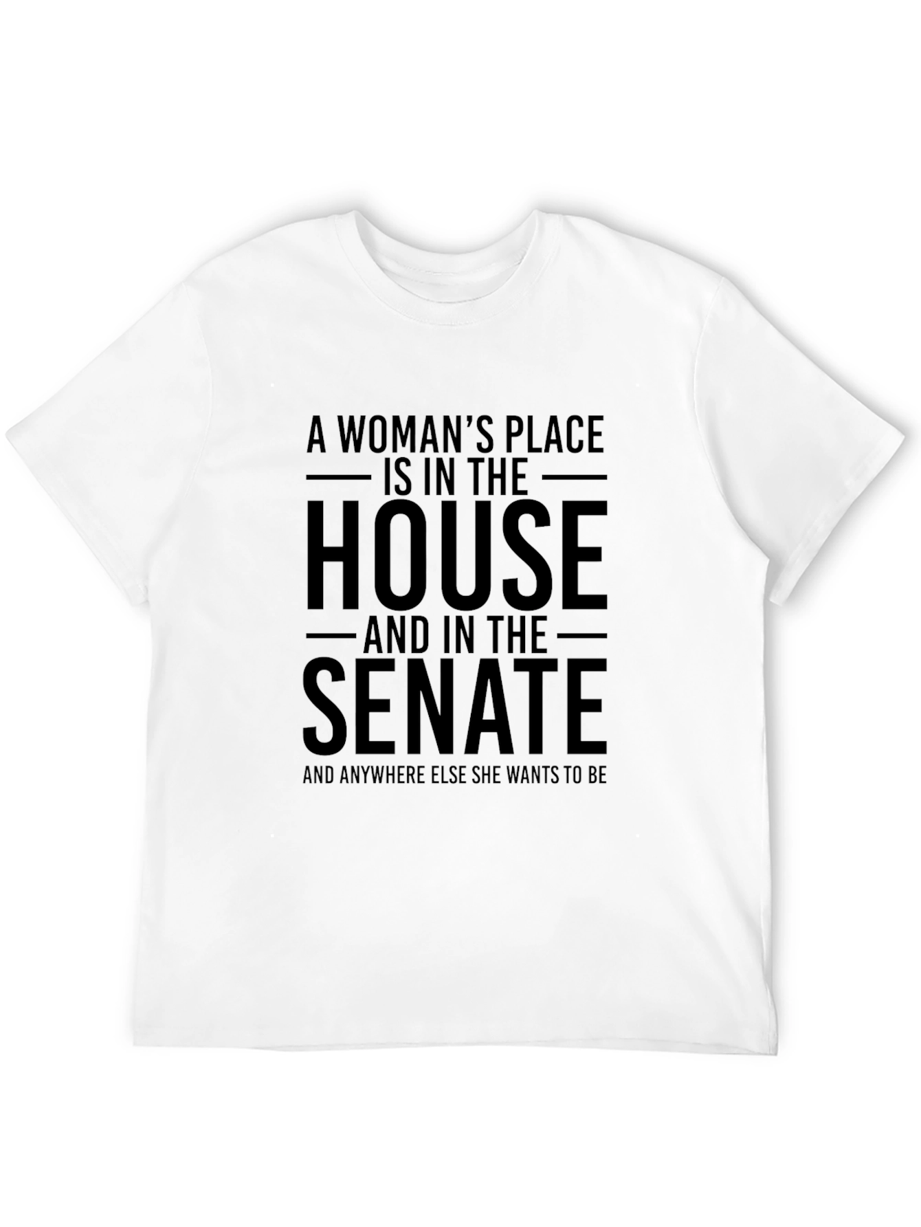 A Womans Place T-Shirt: House & Senate