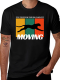 Motivational Panther Graphic Tee