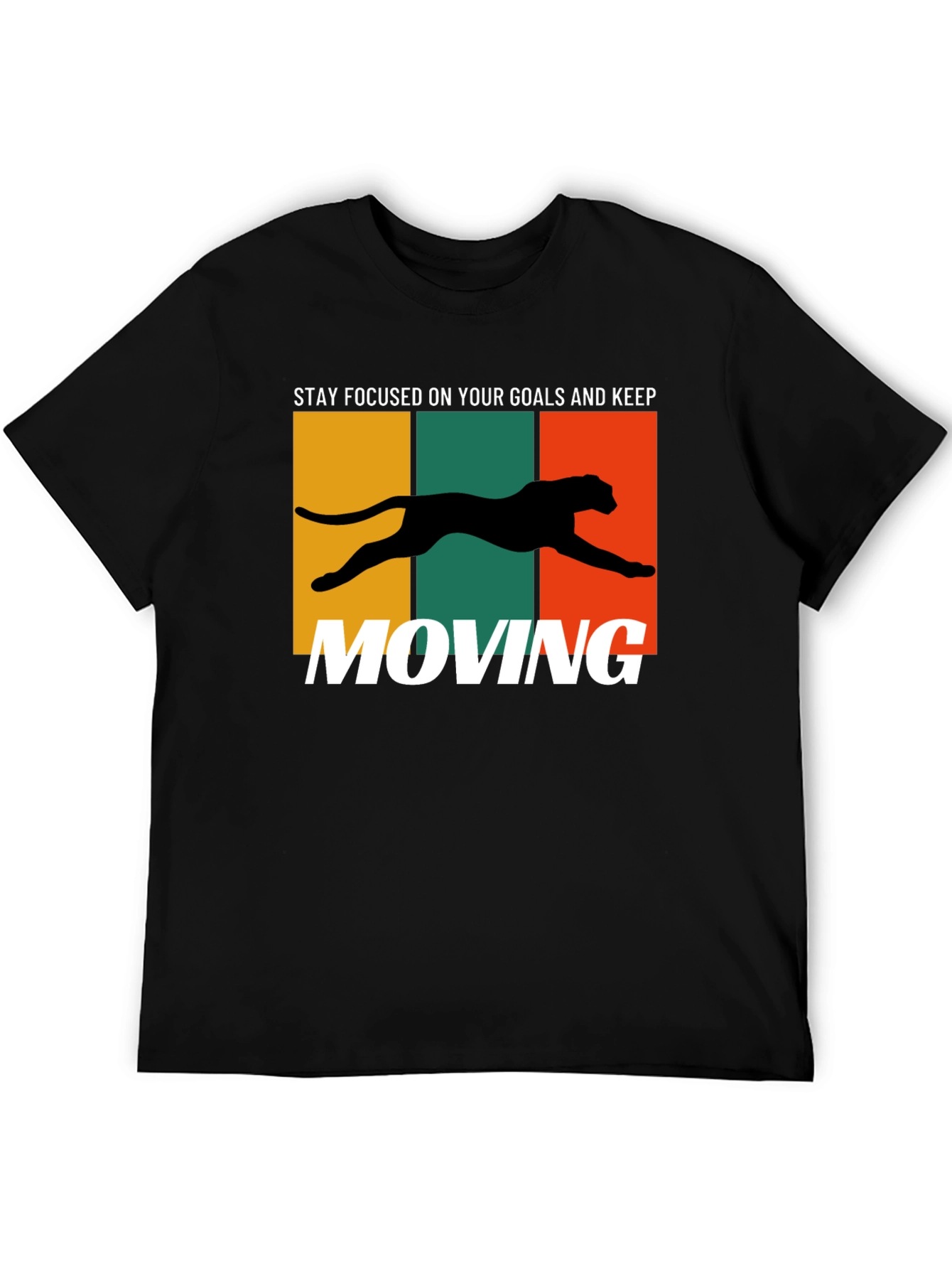 Motivational Panther Graphic Tee
