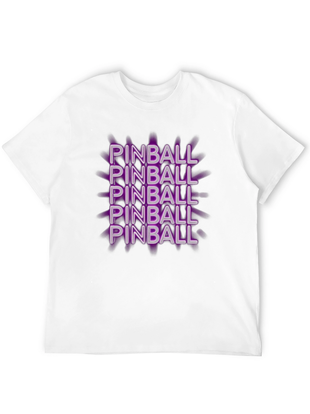 Pinball T-Shirt - Fun Retro Design