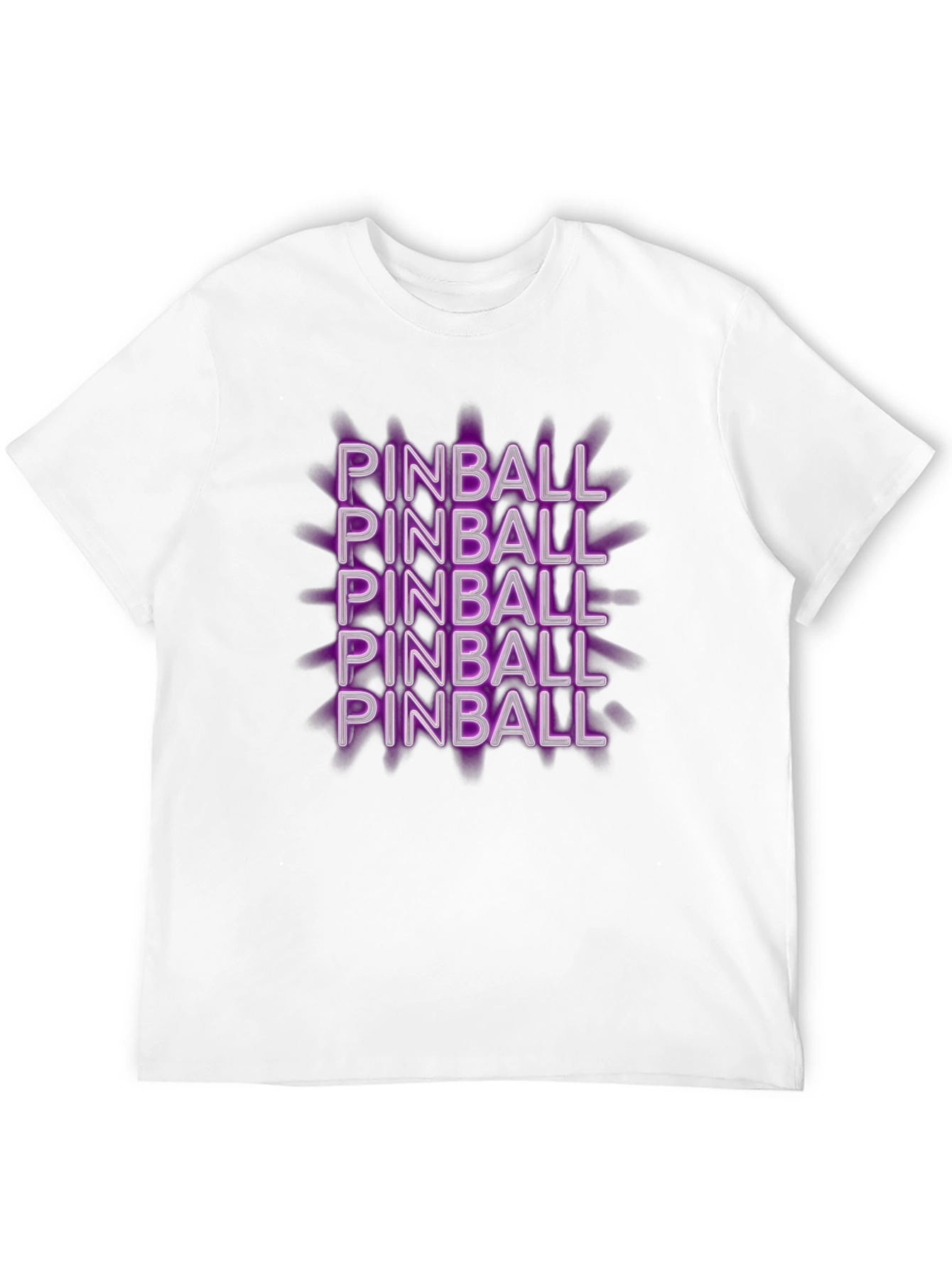 Pinball T-Shirt - Fun Retro Design