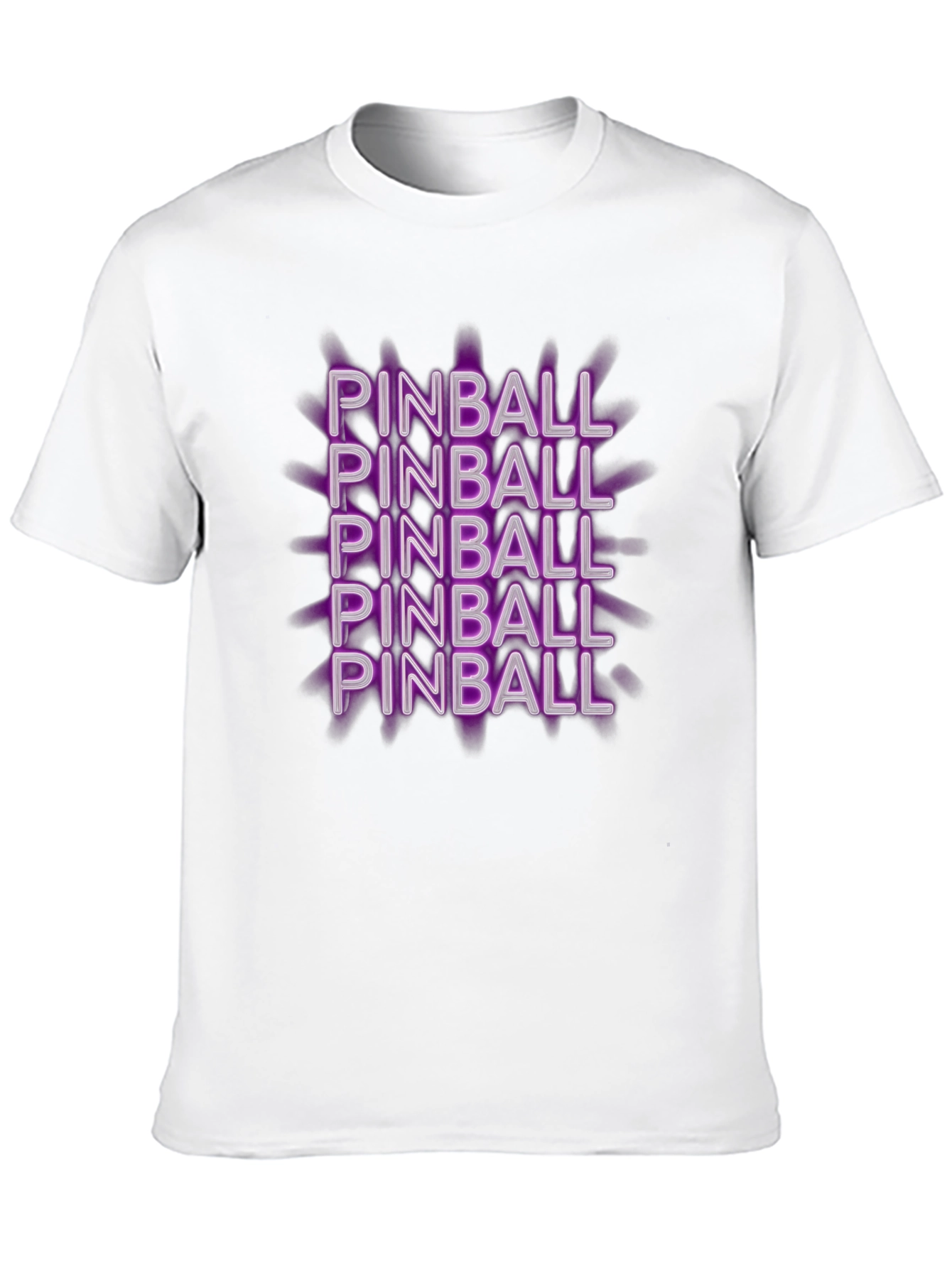 Pinball T-Shirt - Fun Retro Design