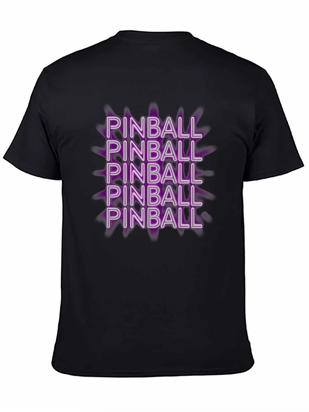 Pinball T-Shirt - Fun Retro Design