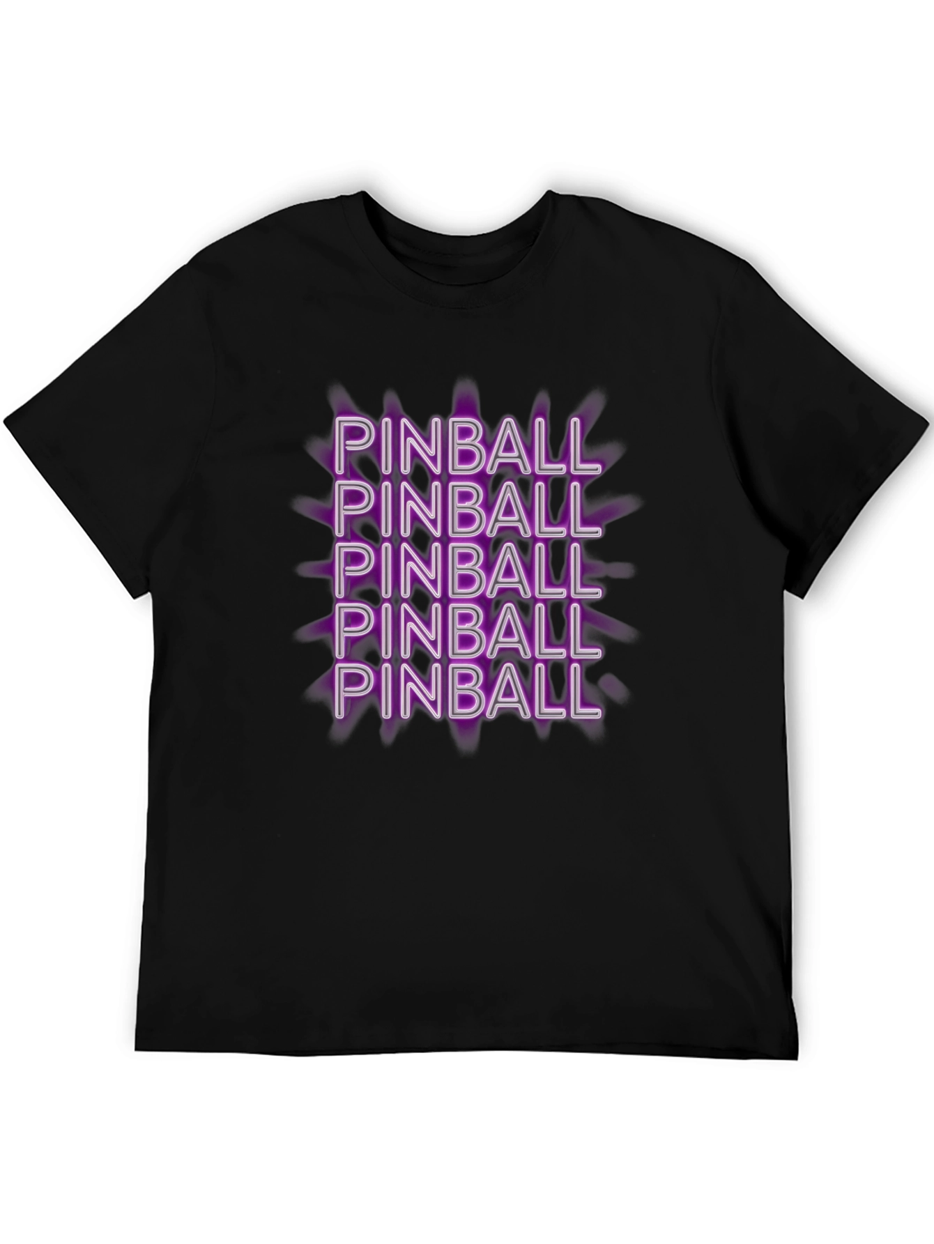 Pinball T-Shirt - Fun Retro Design