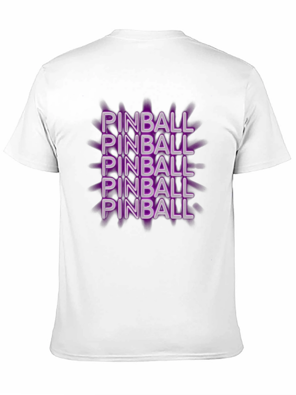 Pinball T-Shirt - Fun Retro Design