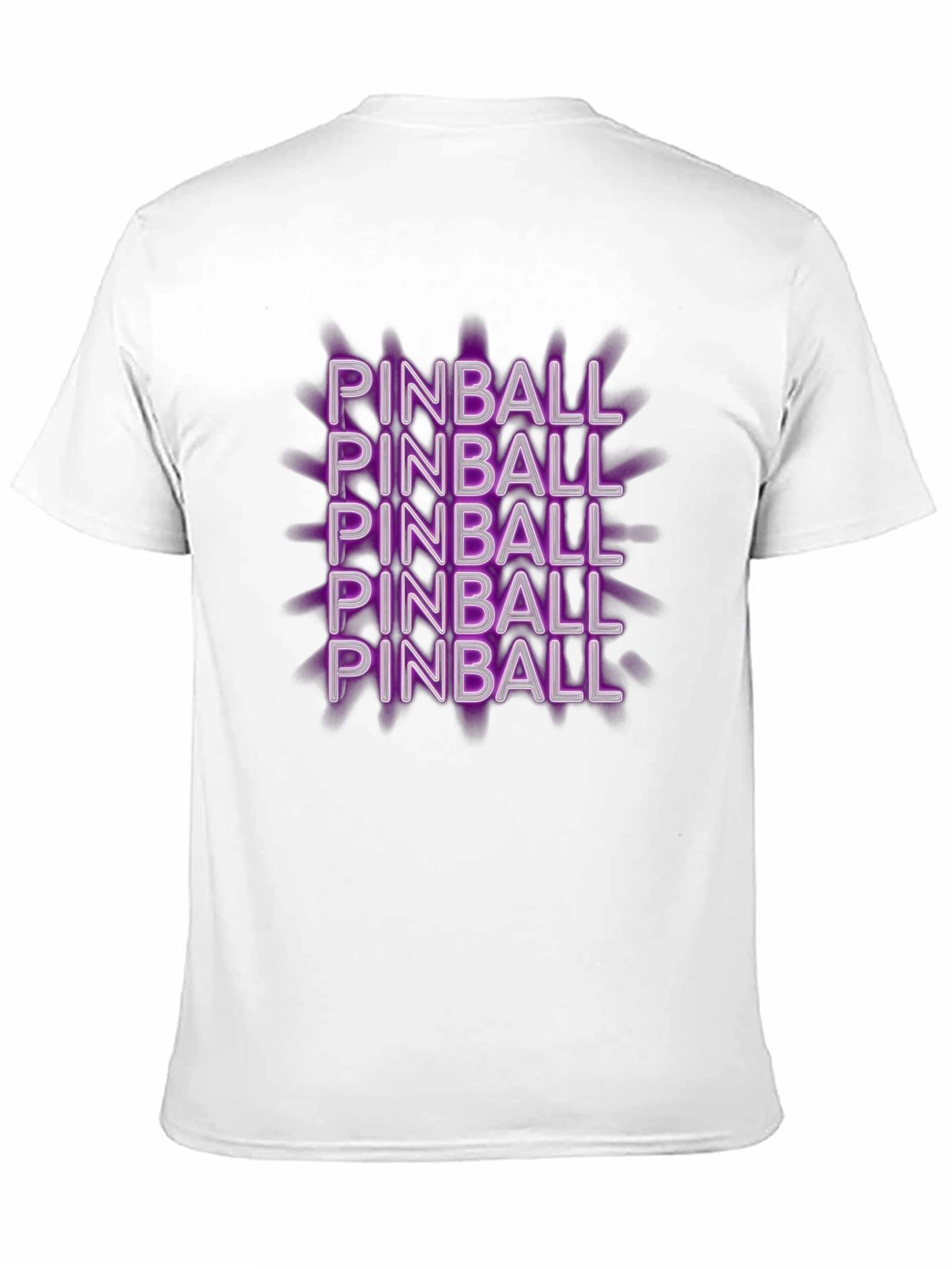 Pinball T-Shirt - Fun Retro Design