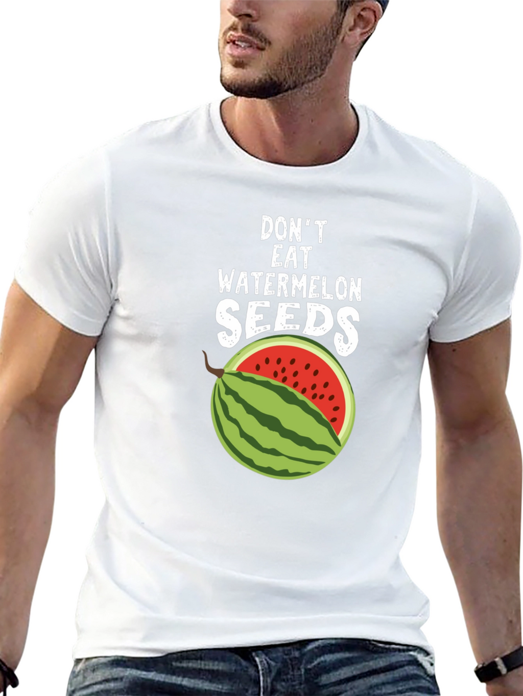 Dont Eat Watermelon Seeds Graphic Tee