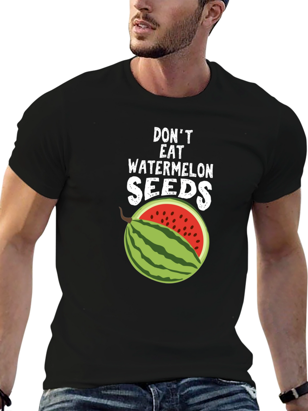 Dont Eat Watermelon Seeds Graphic Tee