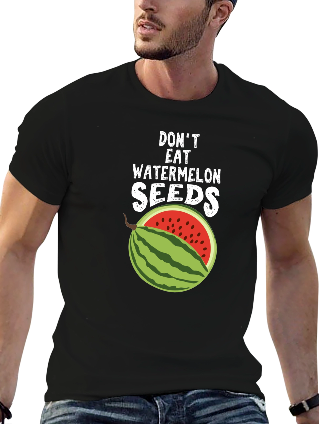 Dont Eat Watermelon Seeds Graphic Tee