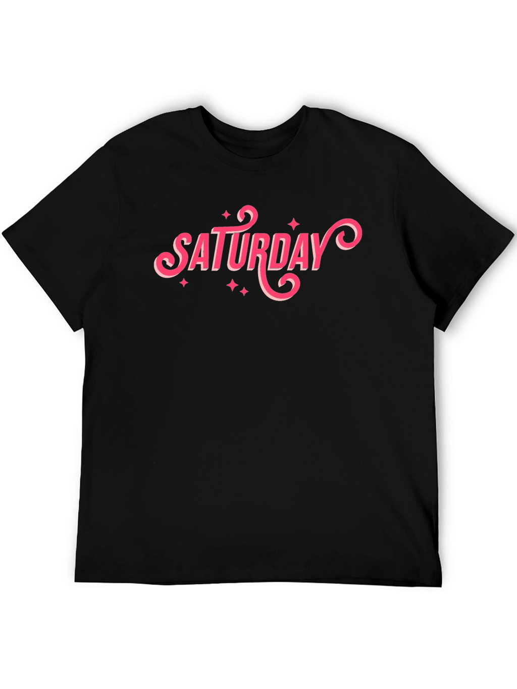 Saturday Graphic Tee - Casual Comfort