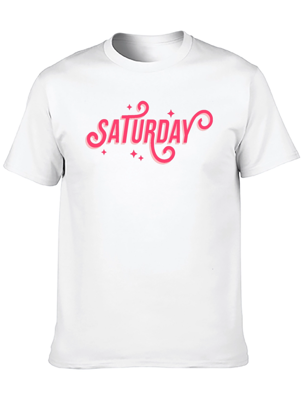 Saturday Graphic Tee - Casual Comfort