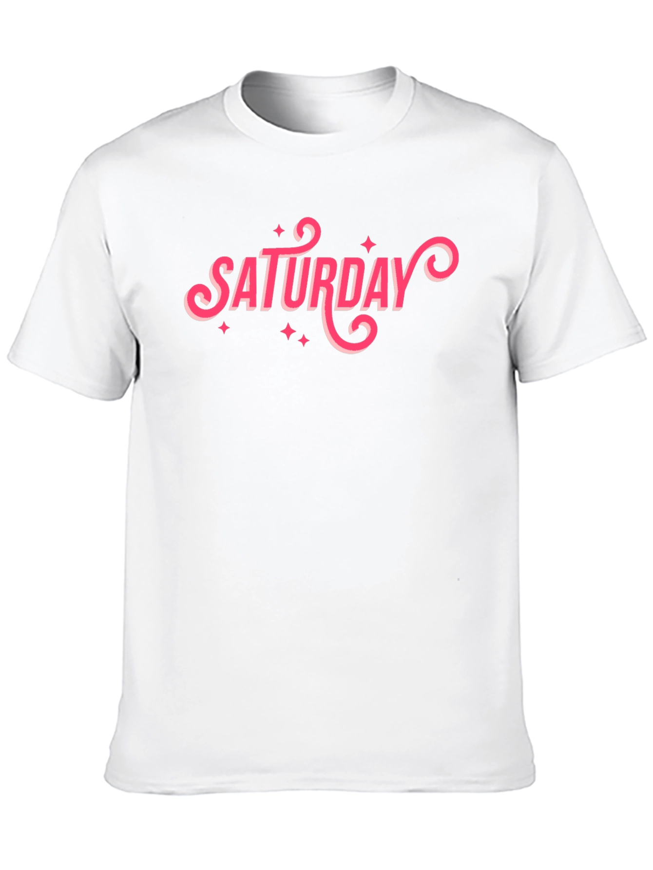 Saturday Graphic Tee - Casual Comfort
