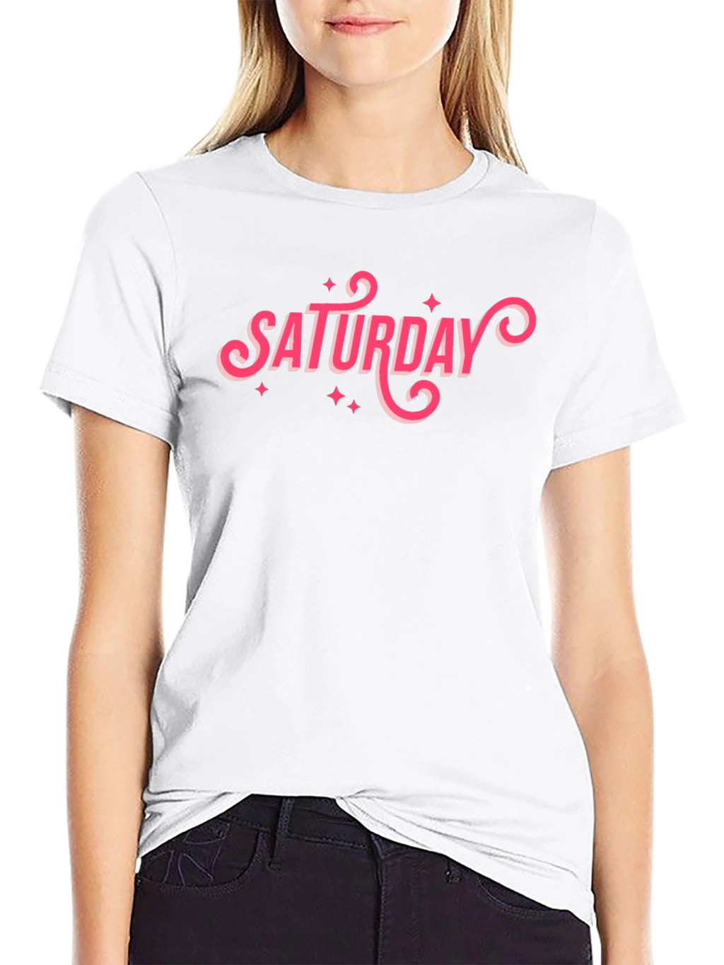 Saturday Graphic Tee - Casual Comfort