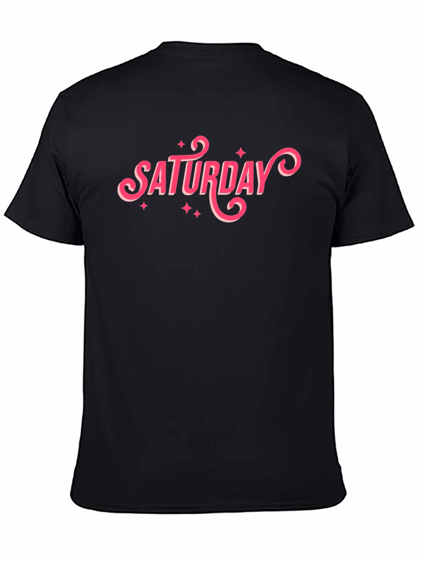 Saturday Graphic Tee - Casual Comfort