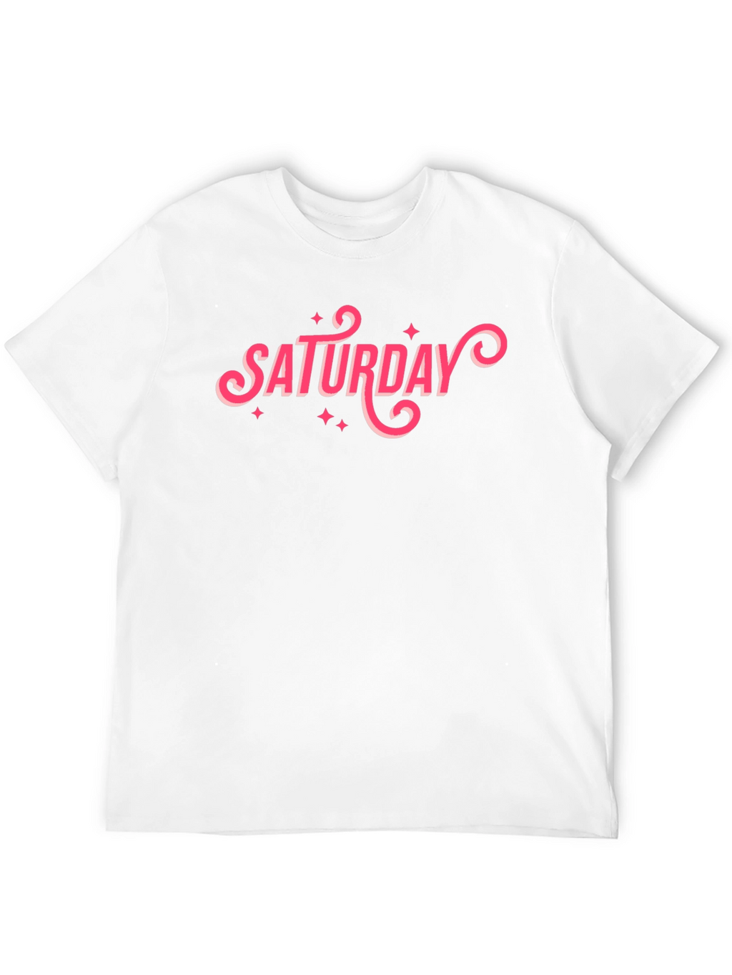 Saturday Graphic Tee - Casual Comfort