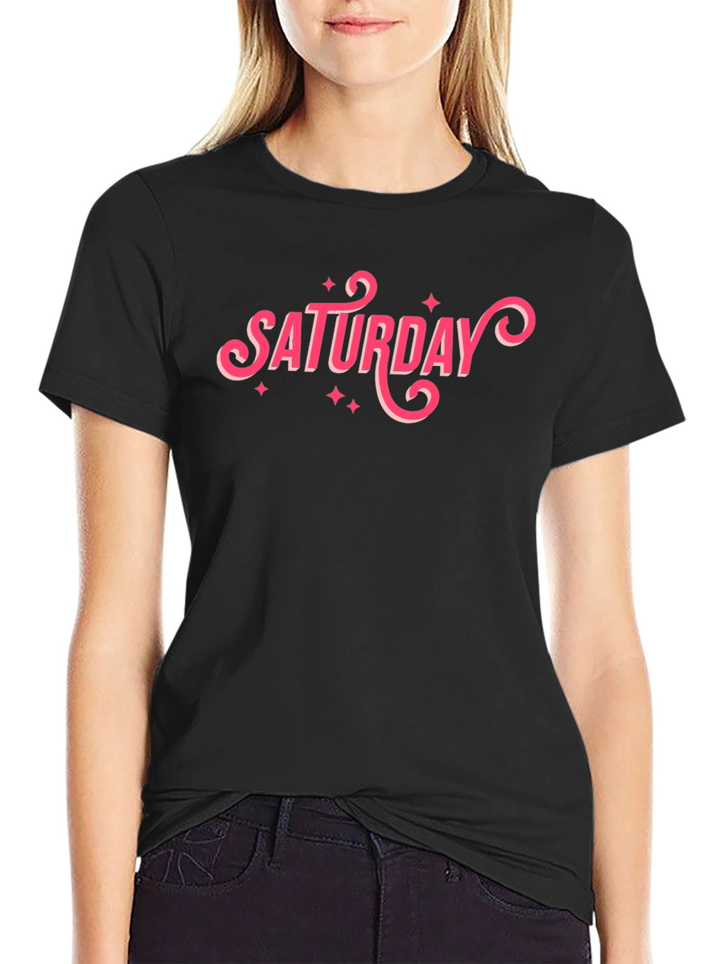 Saturday Graphic Tee - Casual Comfort