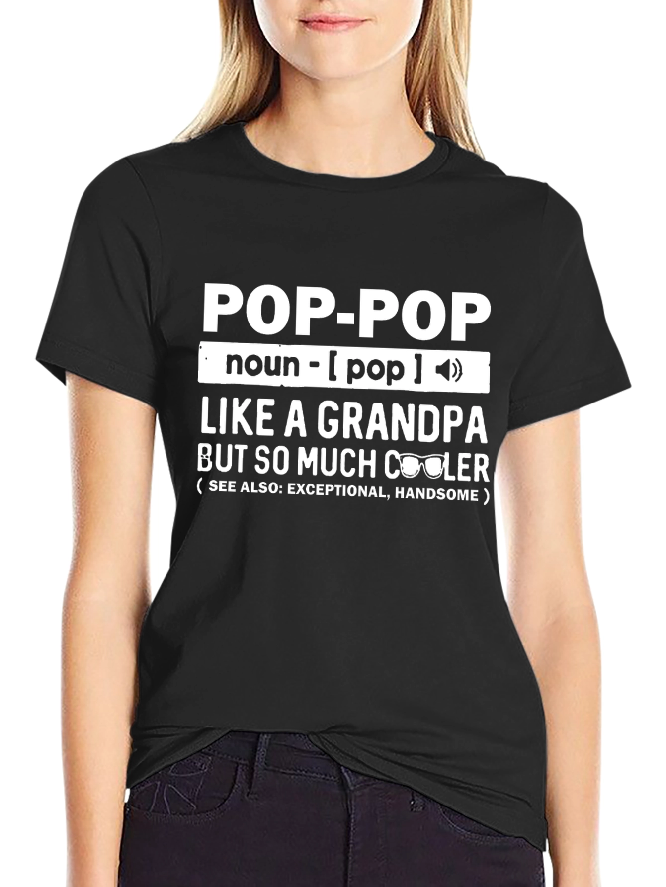 Pop-Pop Definition T-Shirt - Cool Grandpa Tee