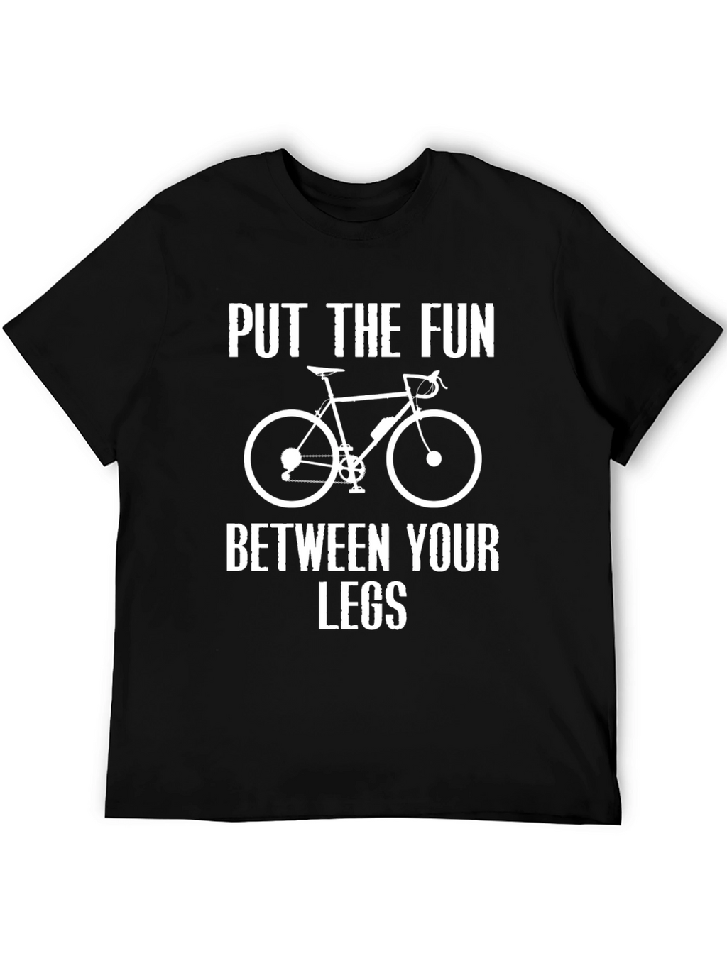 Put the Fun Between Your Legs Bike Graphic Tee