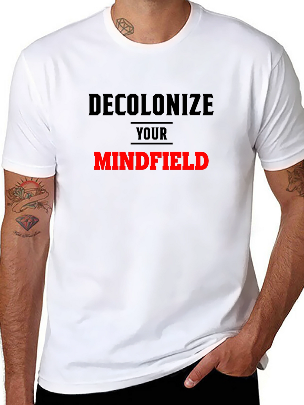 Decolonize Your Mindfield Graphic Tee