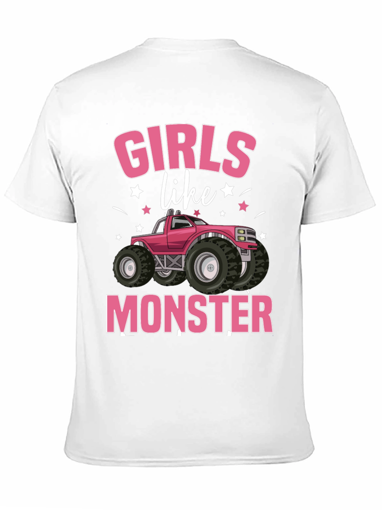 Girls Like Monster Truck Graphic Tee